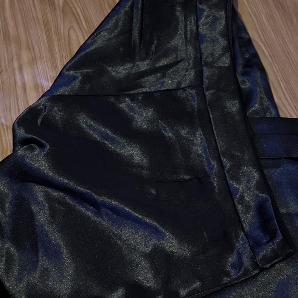 Satiny Wide Leg Pants - Picture 9 of 9